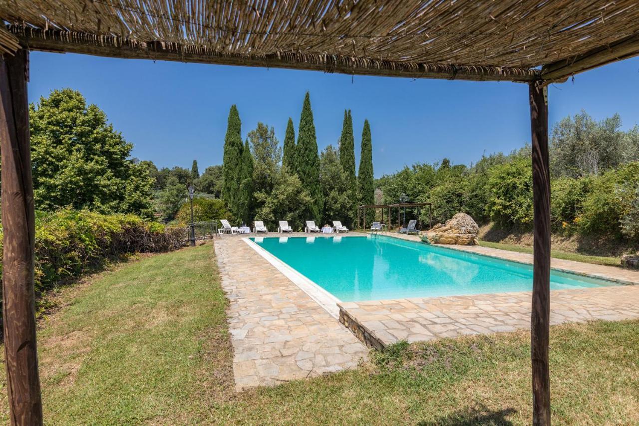 Casale Presciano Apartment Pergine Valdarno Bagian luar foto